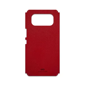 MAHOOT Red-Leather Cover Sticker for Daria Bond 5G