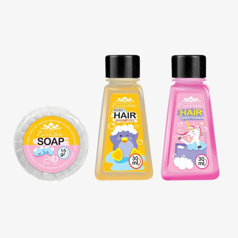 پک بهداشتی شامپو سر و نرم کننده و صابون اکوشیک مدل درون و بیرون بسته 3 عددی پک بهداشتی شامپو سر و نرم کننده و صابون اکوشیک مدل درون و بیرون بسته 3 عددی