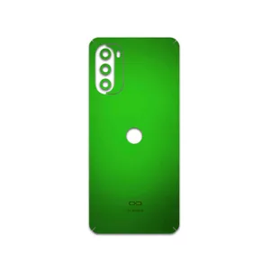 MAHOOT Metallic-Green Cover Sticker for Motorola Moto G52