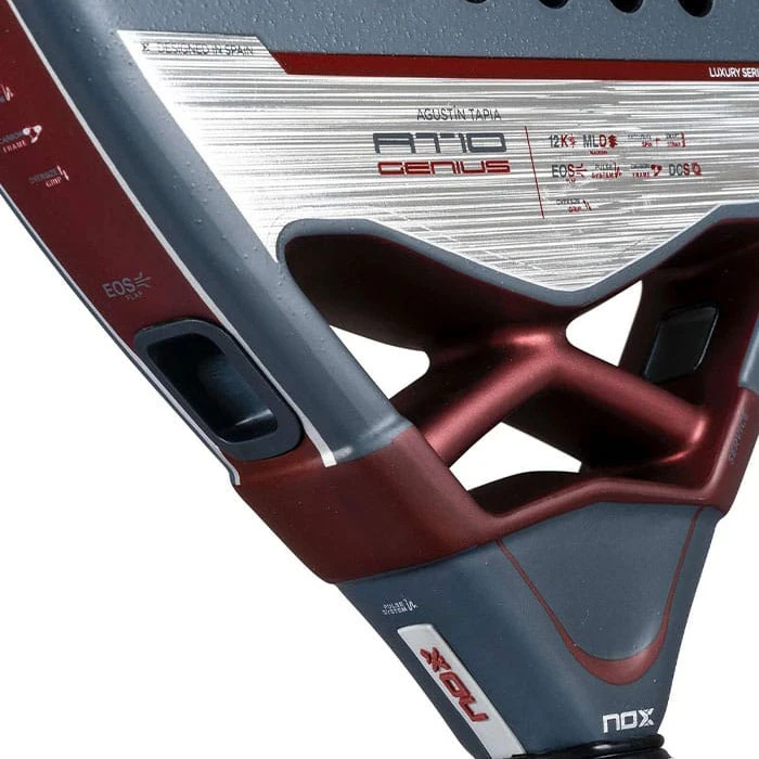 عکس شماره 3 : راکت پدل نوکس مدل at10 genius 12k agustin tapia 2025