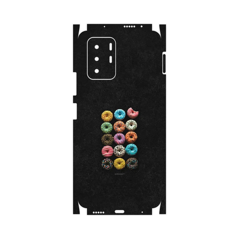 برچسب پوششی ماهوت مدل Doughnut-FullSkin مناسب برای گوشی موبایل شیائومی Poco X3 GT 5G