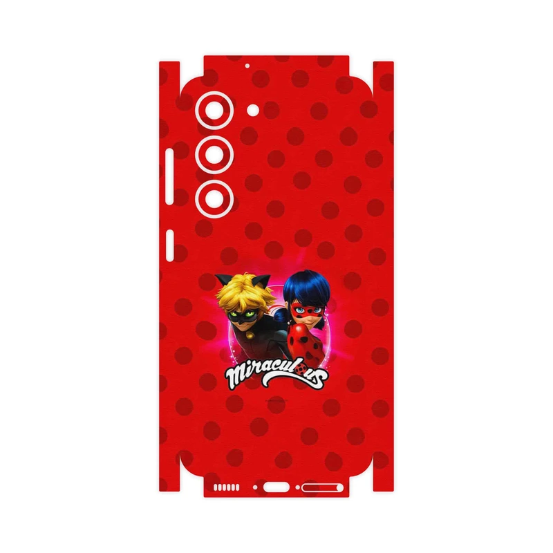 برچسب پوششی ماهوت مدل Ladybug and Cat Noir-FullSkin مناسب برای گوشی موبایل سامسونگ Galaxy S23