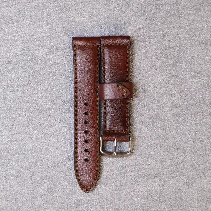 بند ساعت مچی چرم بارثاوا مدل 6020