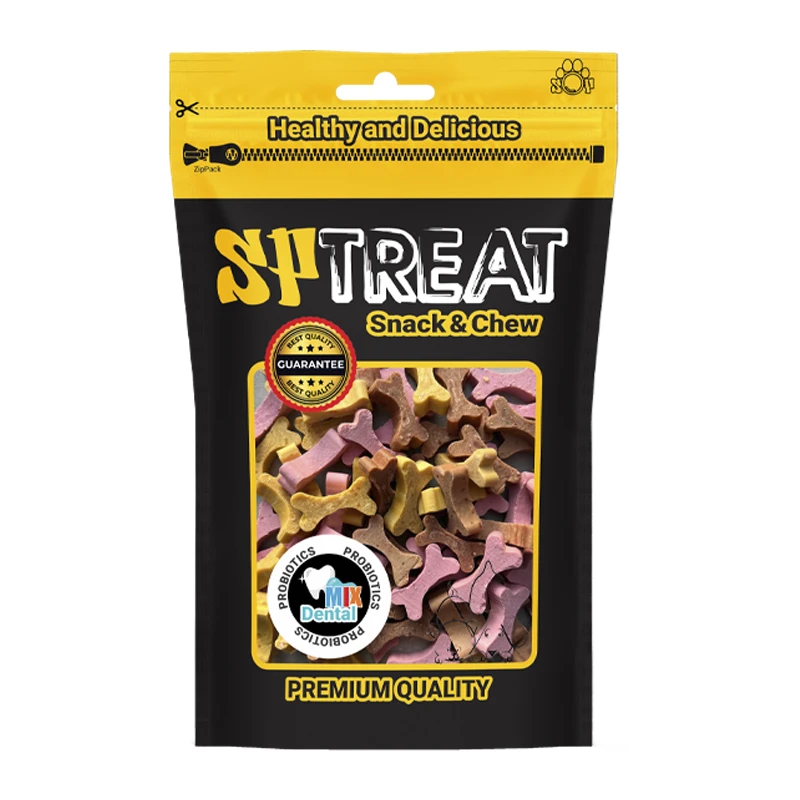 تشویقی سگ اس پی مدل Dental Bone D210 وزن 140 گرم