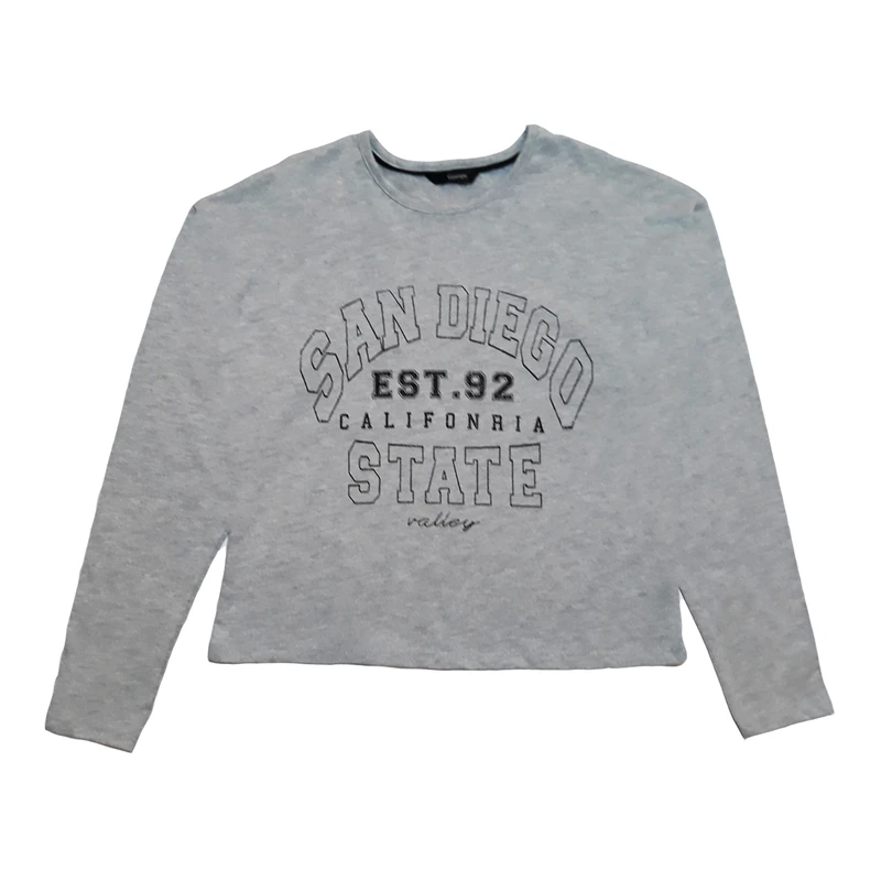 تی شرت آستین بلند دخترانه جورج مدل 423 SH