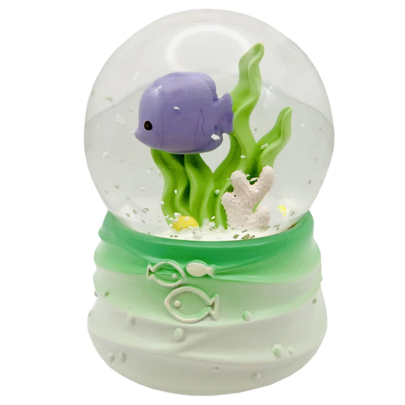 گوی چراغ‌دار مدل حیوانات دریایی طرح ماهی کد D6796