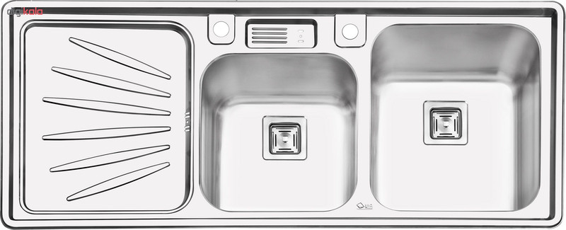 سینک ایلیا استیل مدل 2061 توکار سینک ایلیا استیل مدل 2061 توکار