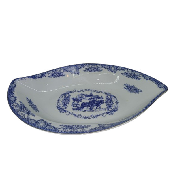 ظرف سرو چینی پردیس کاشان مدل ویلیج