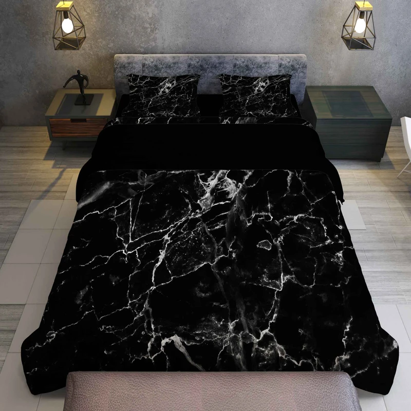 سرویس روتختی مدل مرمر TXY60 تک نفره 5 تکه