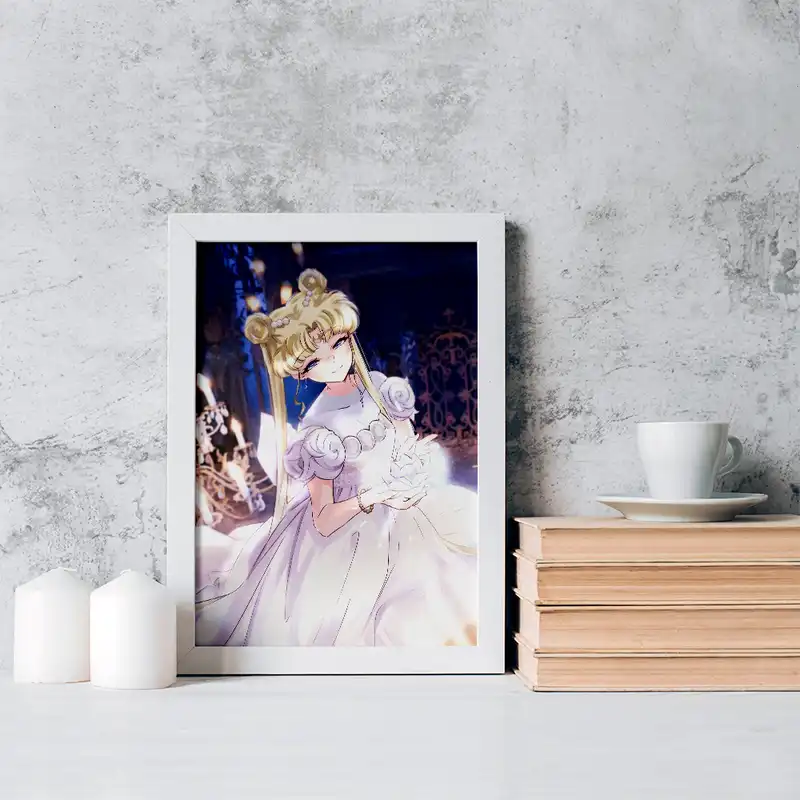 تابلو خندالو مدل اوساگی تسوکینو انیمه سیلور مون Sailor Moon کد 17450