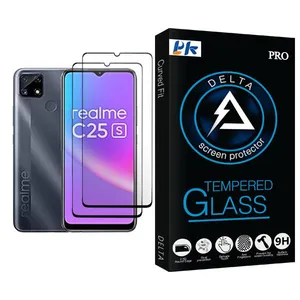PK Delta Glass MIX002 Screen Protector For Realme C25s Pack Of 2