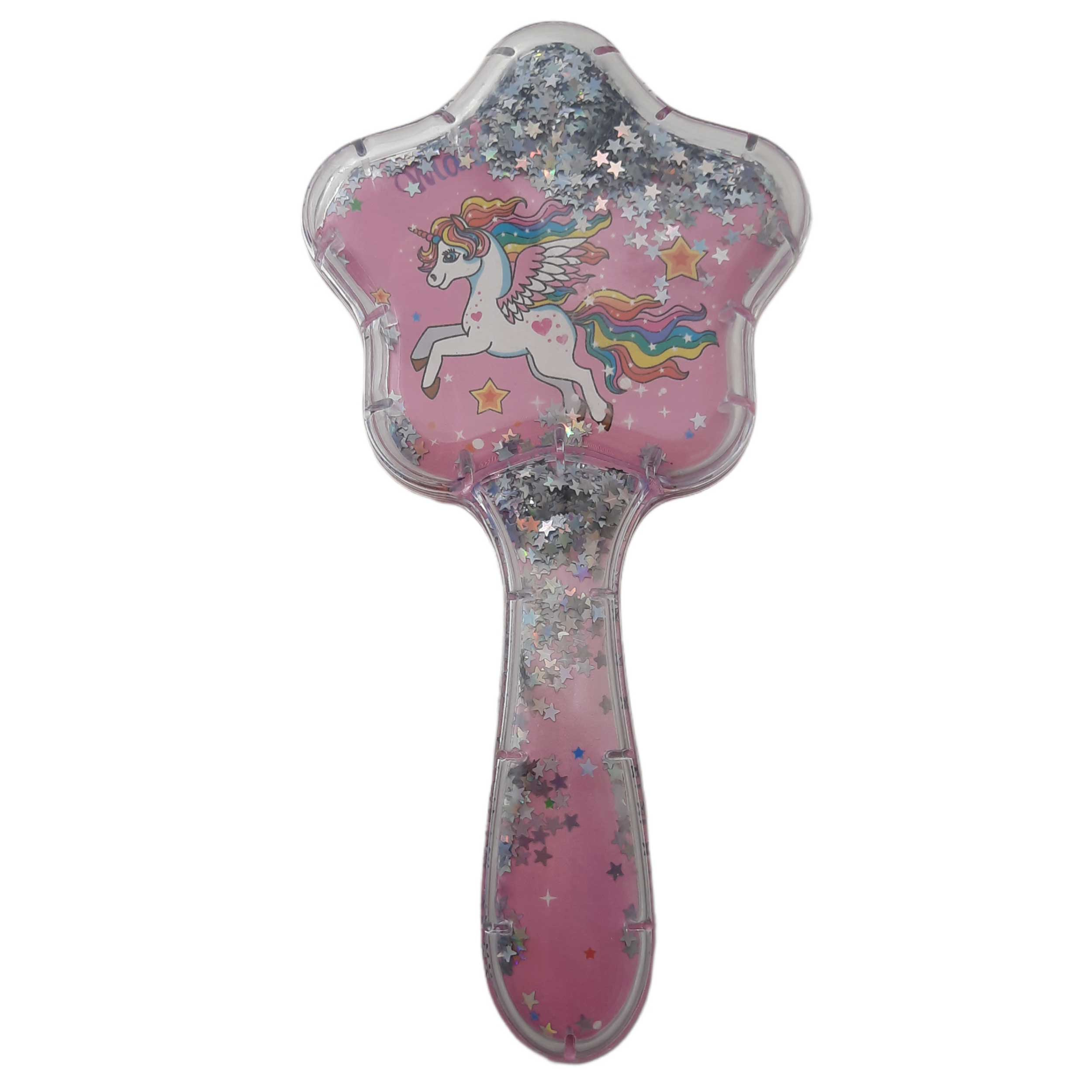 برس کودک مدل اسب پونی یونیکورن طرح اکواریومی