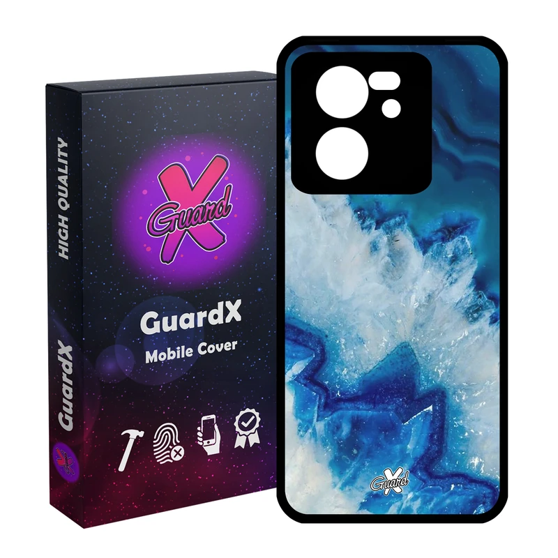 کاور گارد ایکس طرح Blue مدل Glass10407 مناسب برای گوشی موبایل شیائومی 13T/13T Pro/Redmi K60 Ultra