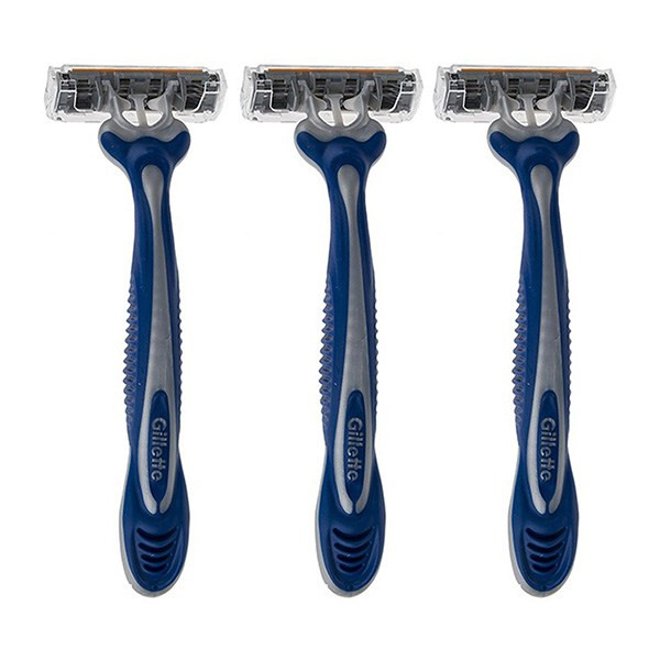 خود تراش ‏ژیلت مدل Blue 3 بسته 4 عددی