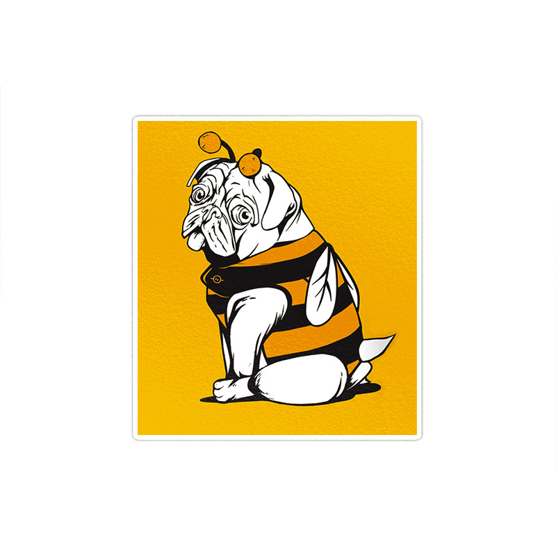 استیکر تزئینی موبایل و تبلت ماسا دیزاین مدل stkv0185 طرح سگ