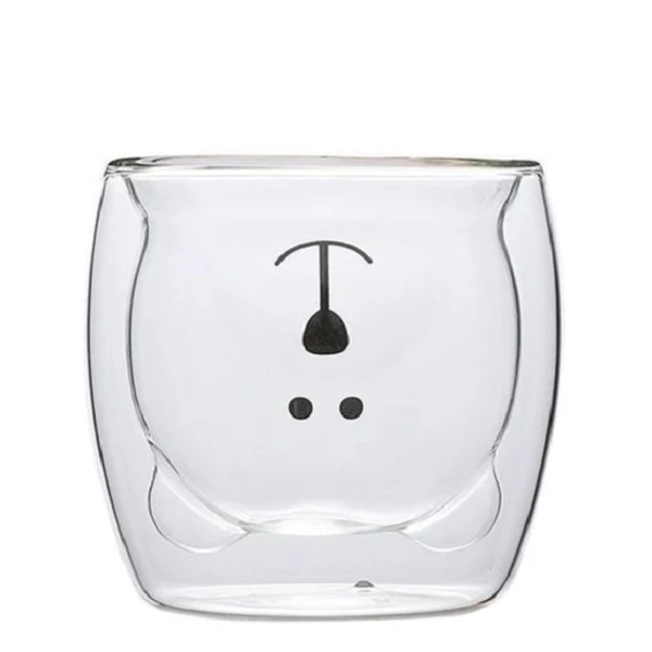 لیوان مدل دوجداره طرح خرس