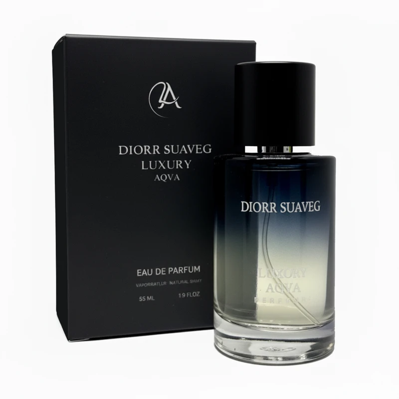 ادو پرفیوم مردانه لاکچری آکوا مدل Diorr Suaveg با رایحه خنک حجم 55 میلی لیتر