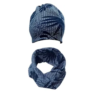 ست کلاه و شال گردن مدل هاوایی کد 1