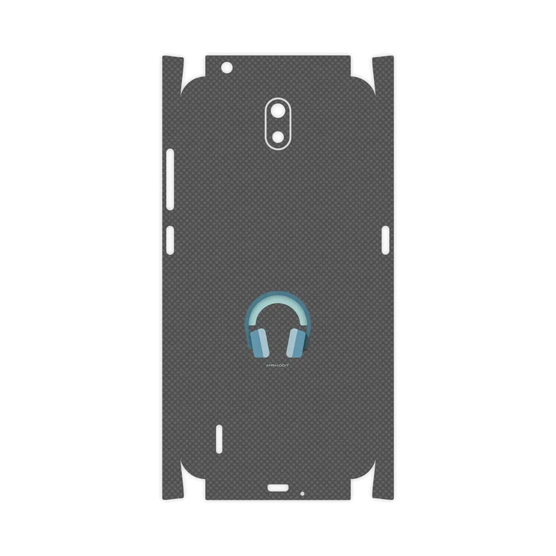 برچسب پوششی ماهوت مدل Minimal Headphone Icon-FullSkin مناسب برای گوشی موبایل نوکیا C1