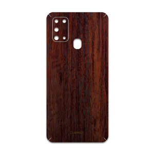 MAHOOT Red-Wood Cover Sticker for Samsung Galaxy M31