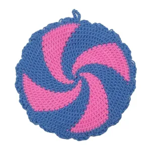 دستگیره بافتنی مدل فرفره ای بسته 2 عددی 