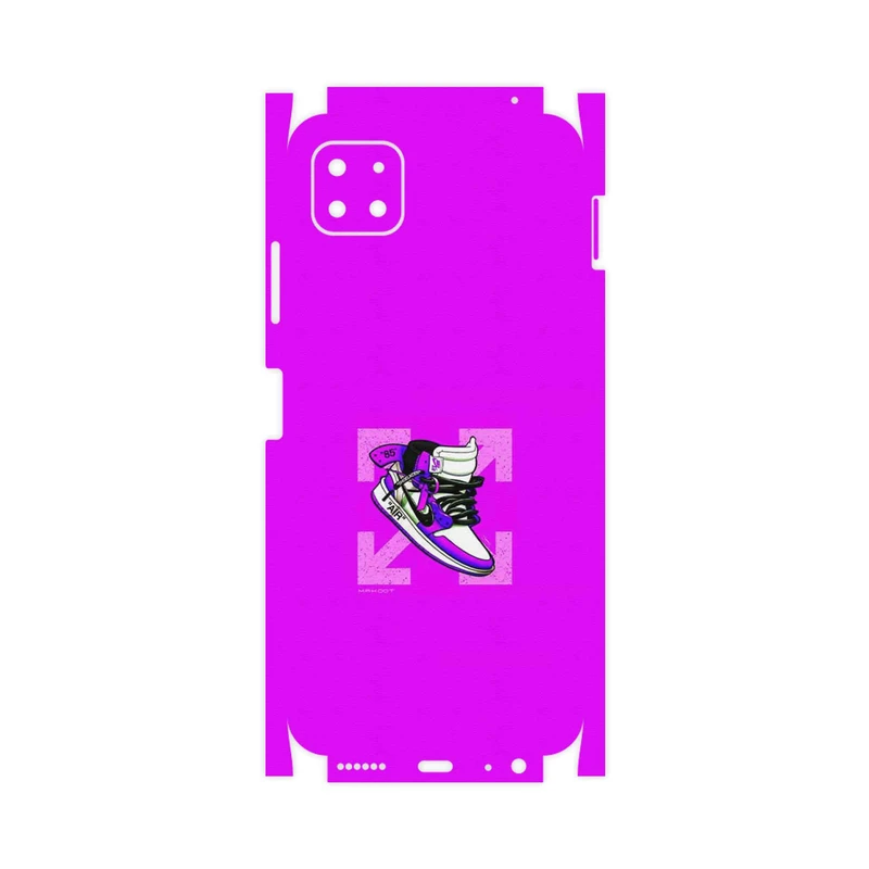 برچسب پوششی ماهوت مدل Nike Air Sneaker Digital Art-FullSkin مناسب برای گوشی موبایل سامسونگ Galaxy A22 5G