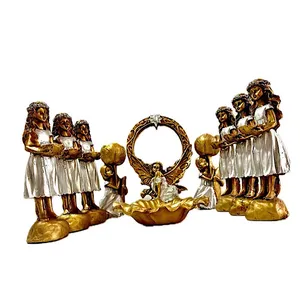 مجموعه ظروف هفت سین 10 پارچه مدل فرشته