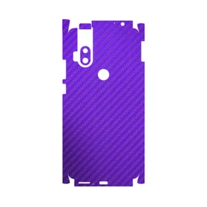 MAHOOT Purple-Fiber-FullSkin Cover Sticker for Motorola One Hyper