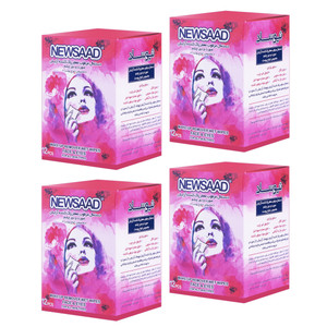 دستمال مرطوب نیوساد مدل Mak-Pi چهار بسته 12 عددی