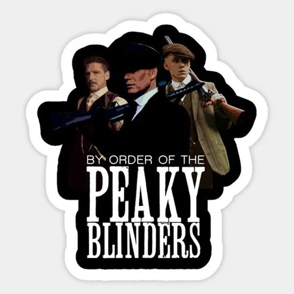 استیکر لپ تاپ طرح peaki bilnders کد 002