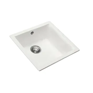 سینک ظرفشویی گرانیت توکار یک لگنه ای ال کا مدل ELK-SG50-SE