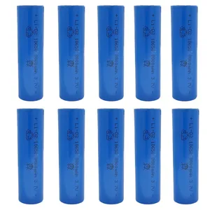 باتری لیتیوم-یون قابل شارژ  مدل Li-D2-18650 ظرفیت8800 میلی آمپر ساعت بسته 10 عددی