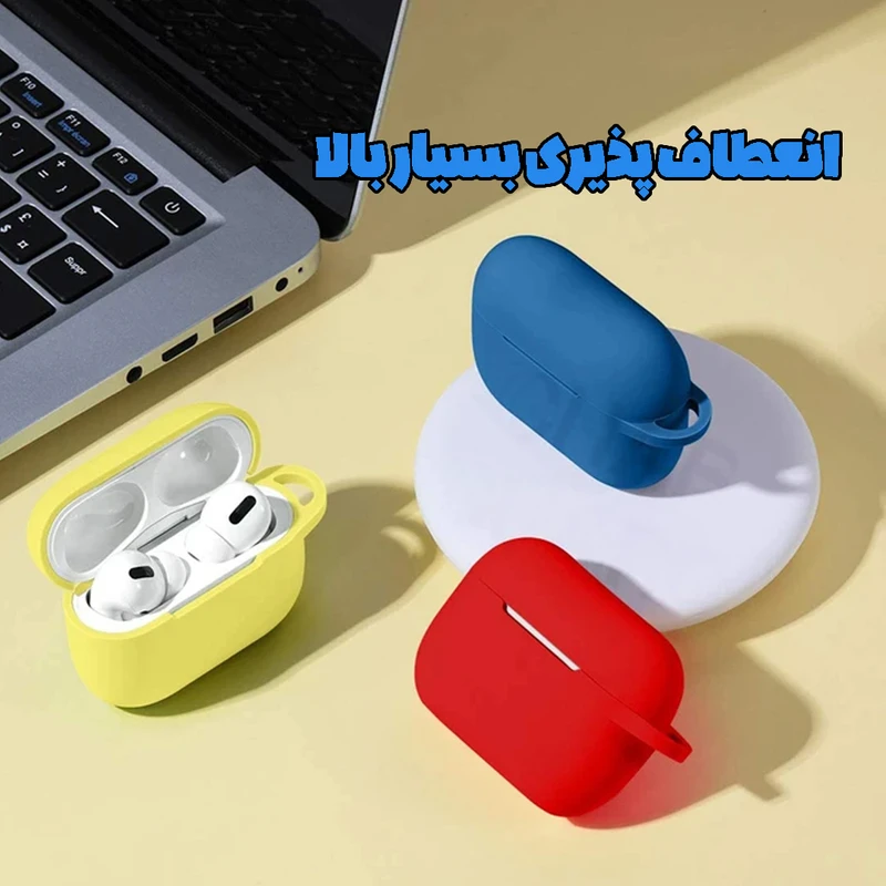 عکس شماره 6 : کاور قاب گارد مدل siliair20 مناسب برای هندزفری بلوتوثی انکر soundcore r50i nc