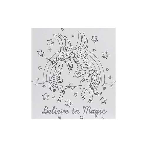 بوم رنگ آمیزی کد NIL_P2 مدل اسب شاخدار سایز 30x30 سانتی متر