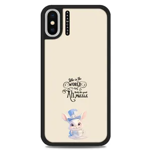 AKAM AMC-WAXSM-ANIMALS QOUTES-1 Cover For Apple iPhone Xs Max