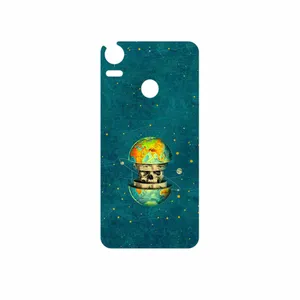 MAHOOT Collage of Earth Face Cover Sticker for HTC Desire 10 Pro