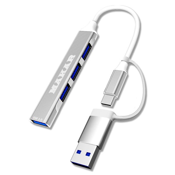 هاب 4 پورت USB/USB-C ماکار مدل Multi Connection Adapter