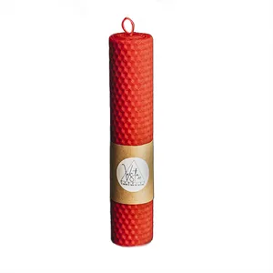 vesta art beeswax candles