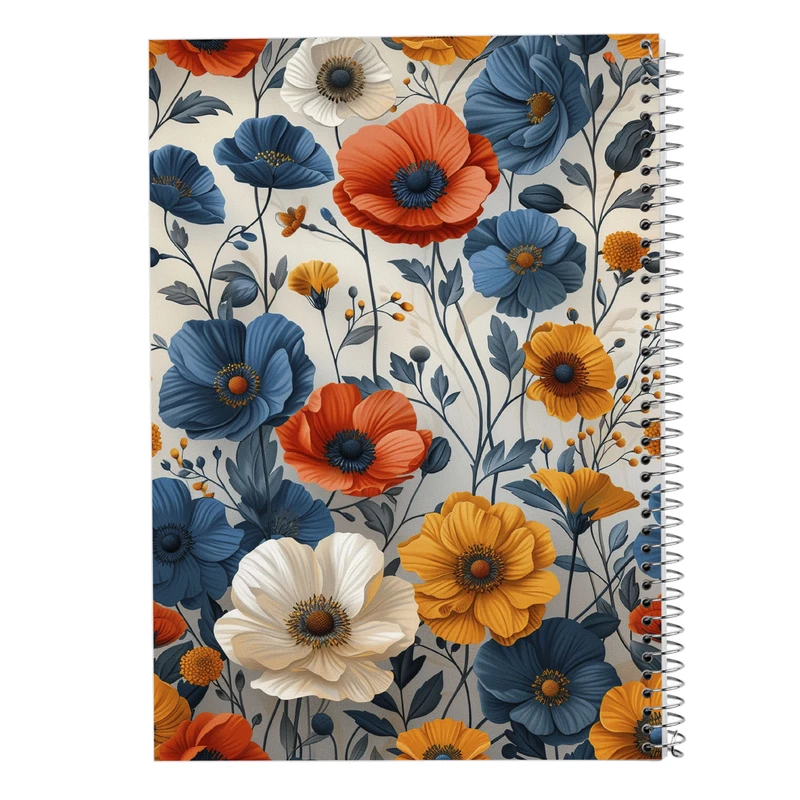 دفتر مشق 100 برگ مدوپد مدل گل کد DF13335