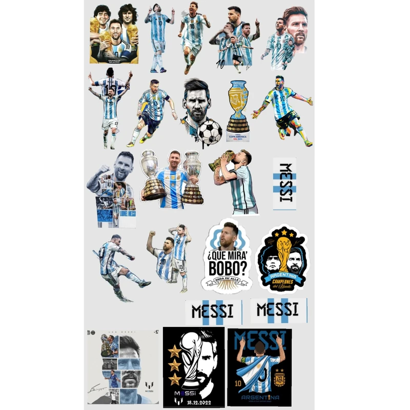 برچسب مدل اسپرت ورزشی و فوتبال مسی کد 1009