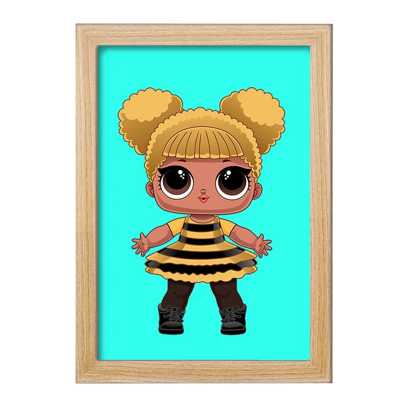 تابلو خندالو مدل عروسک ال او ال LOL کد 27871