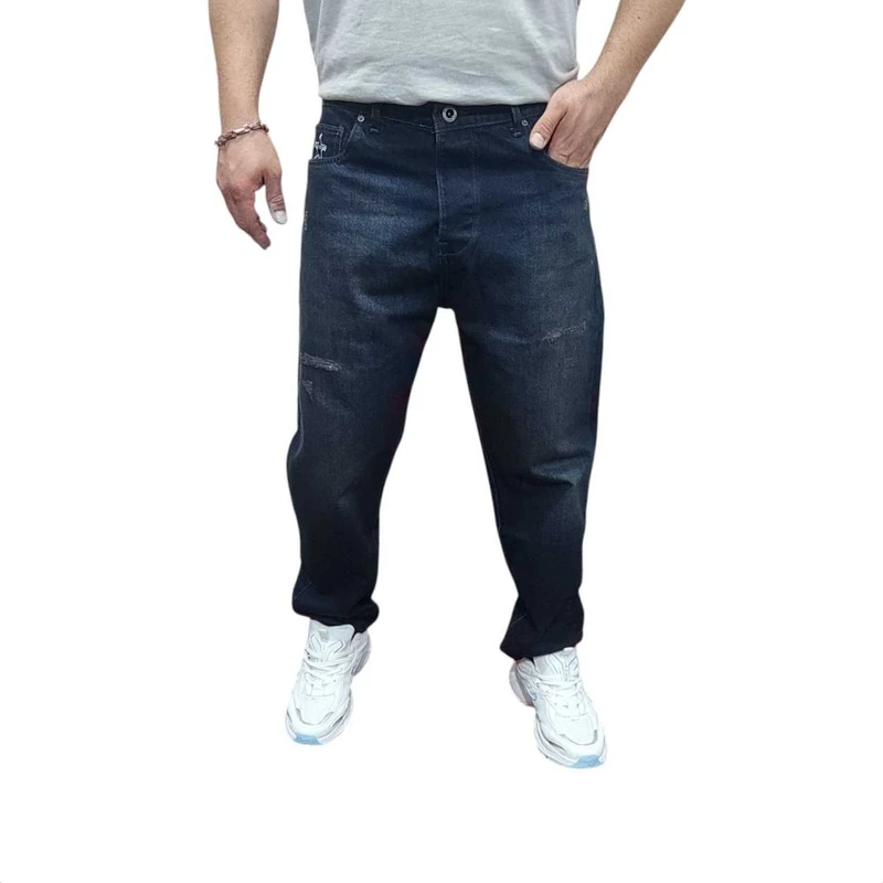 شلوار جین مام فیت مردانه کد ZS133