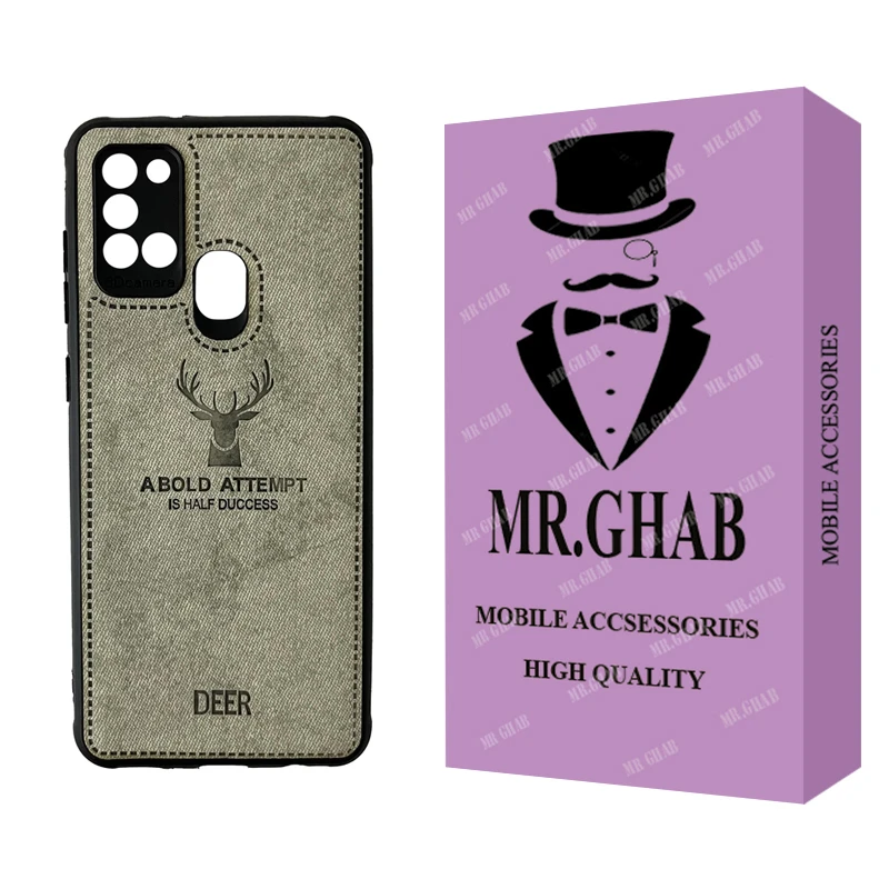 کاور مستر قاب مدل گوزنی مناسب برای گوشی موبایل سامسونگ Galaxy A21s