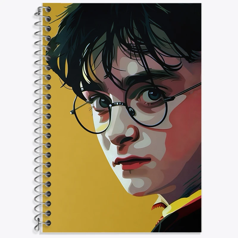دفتر نت موسیقی 50 برگ خندالو طرح هری پاتر (Harry Potter) کد F6164