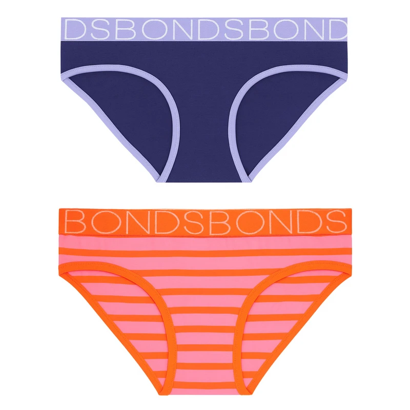 شورت اسلیپ دخترانه باندز مدل 0002 مجموعه 2 عددی