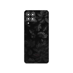 MAHOOT Black-Wildflower Cover Sticker for Samsung M53
