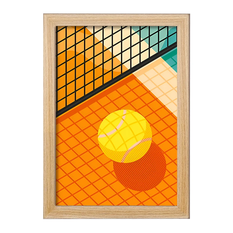 تابلو خندالو مدل تنیس (Tennis) کد F12001