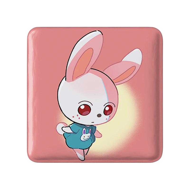 مگنت خندالو طرح بازی انیمال کراسینگ (Animal Crossing) مدل مربعی کد 32658