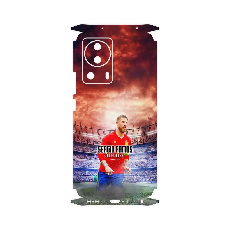 برچسب پوششی ماهوت مدل Sergio Ramos-FullSkin مناسب برای گوشی موبایل شیائومی 13 Lite