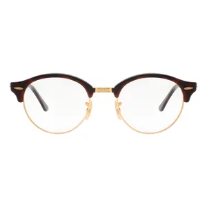 فریم عینک طبی کلاب مستر (Clubmaster) ری بن مدل 0RX4246V-2372-49 مناسب برای صورت مستطیل، مربع، مثلث و بیضی